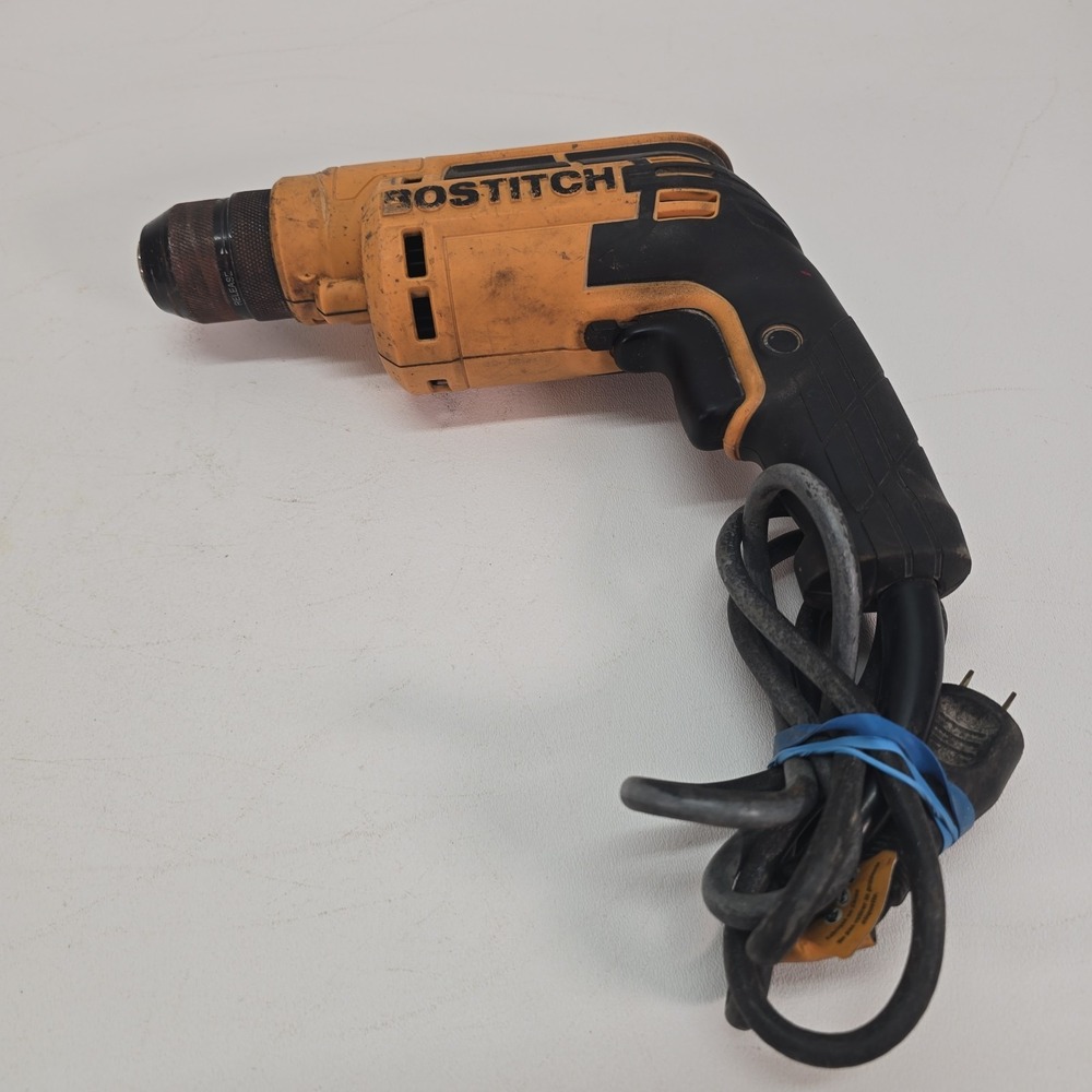 Bostitch BTE100  3/8" Drill‎ Corded Chuckless Clip on top Tested! Works!